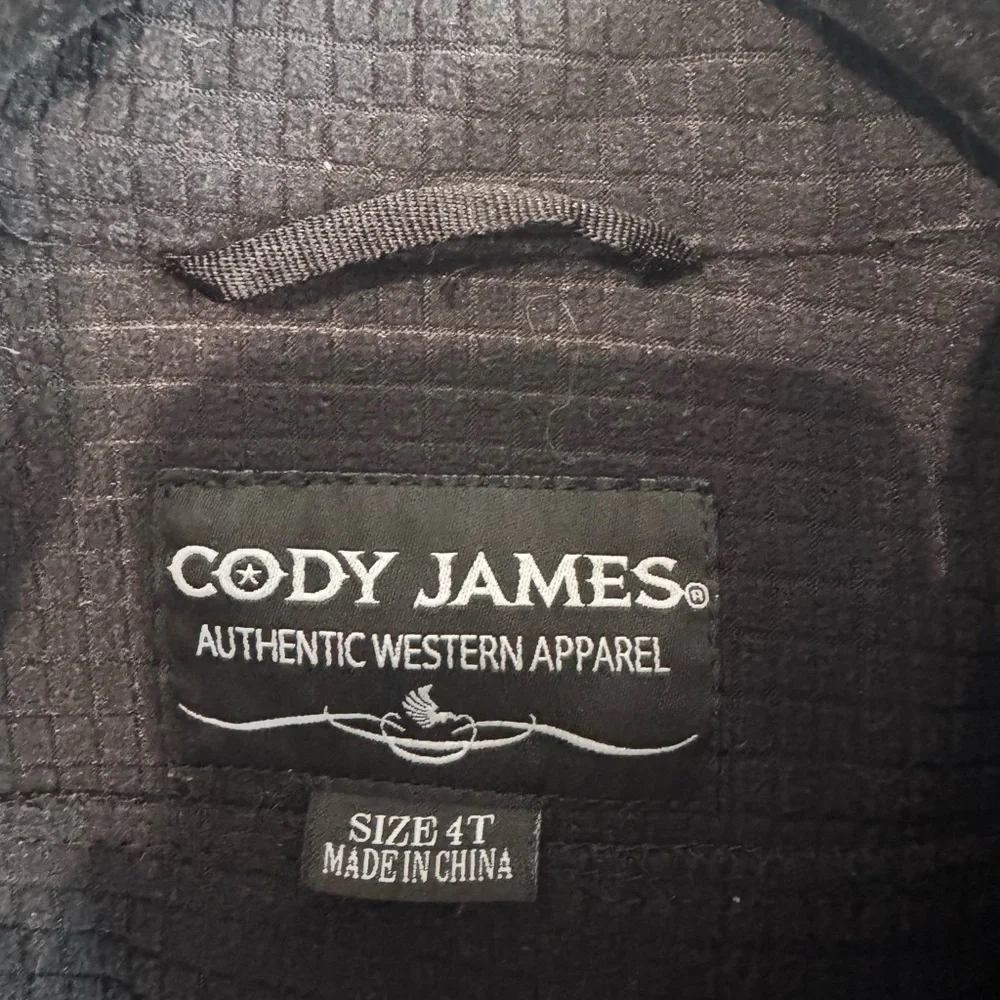 Cody James Boys 4t Black  Jacket m